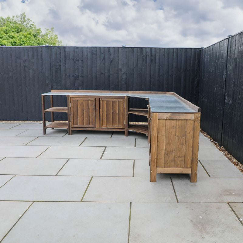 Adley Pressure Treated Lily Ultimate Complete Outdoor Kitchen | Sheds.co.uk