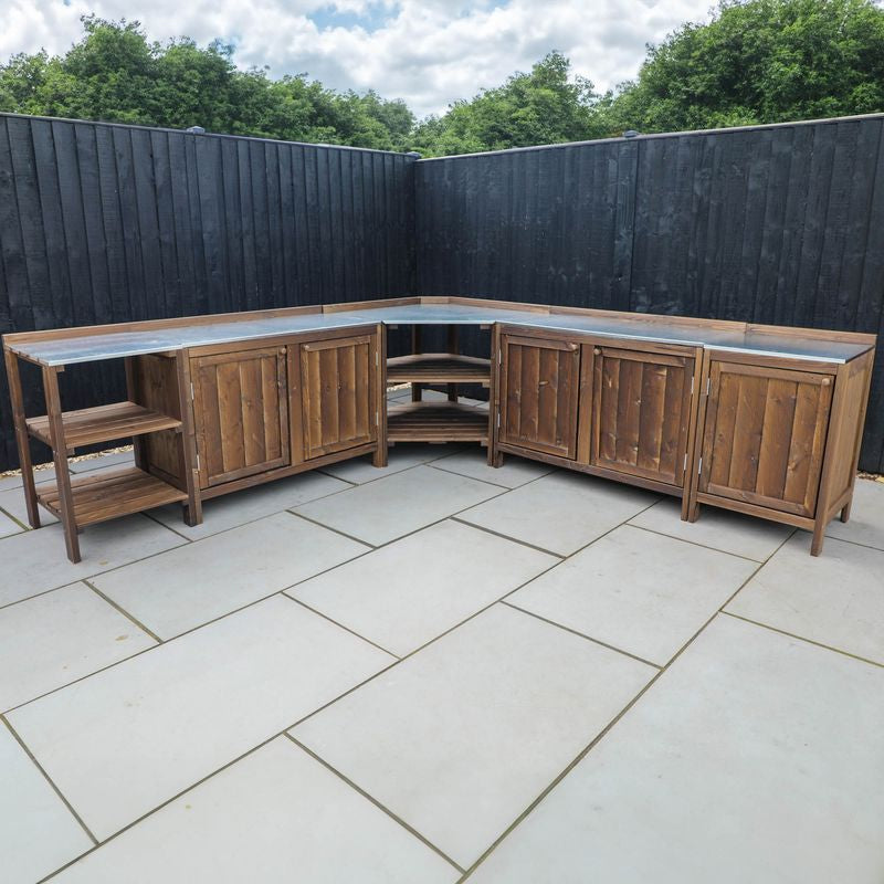 Adley Pressure Treated Lily Ultimate Complete Outdoor Kitchen | Sheds.co.uk