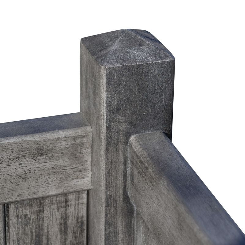 Rowlinson Alderley Grey Square Planter | Sheds.co.uk