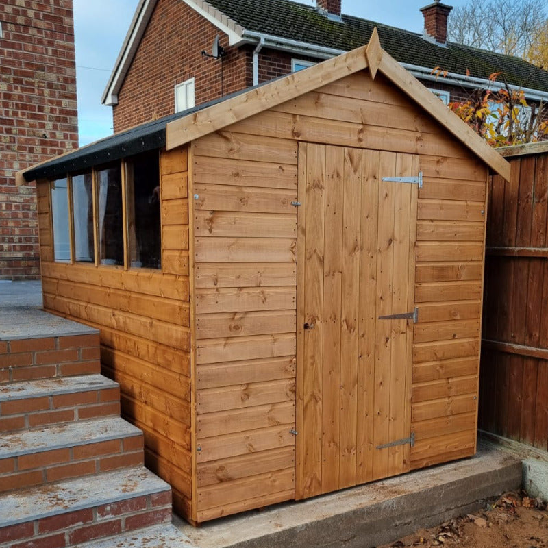 Bards 10' x 6' Popular Custom Apex Shed | Sheds.co.uk