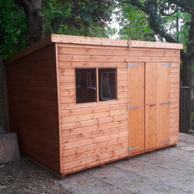 Bards 10' x 8' Popular Custom Pent Shed | Sheds.co.uk