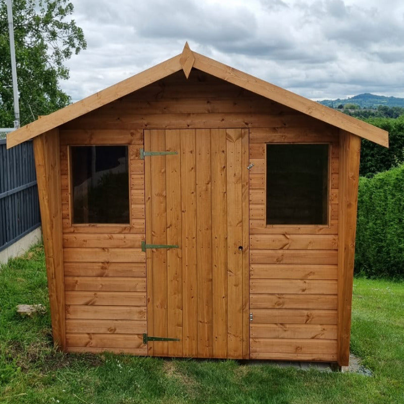 Bards 5' x 7' Popular Custom Apex Cabin Shed | Sheds.co.uk