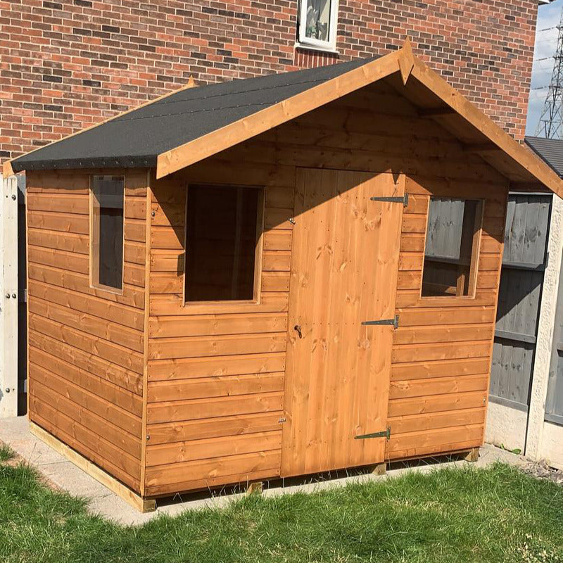 Bards 5' x 7' Popular Custom Apex Hobby Shed | Sheds.co.uk