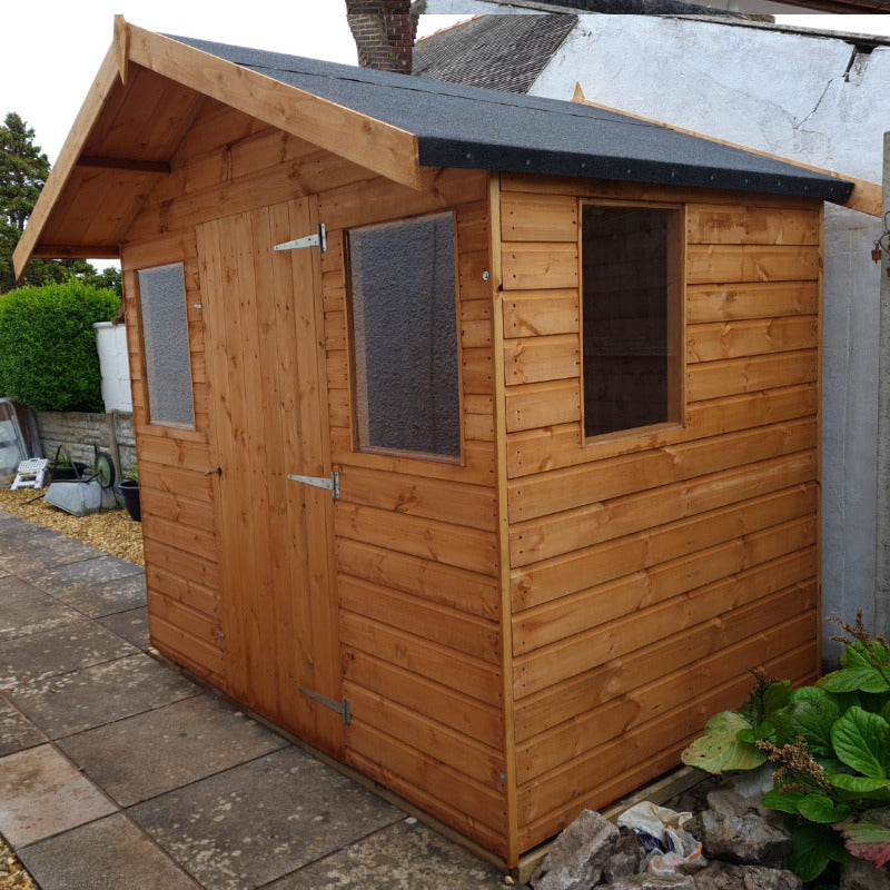 Bards 6' x 8' Popular Custom Apex Hobby Shed | Sheds.co.uk