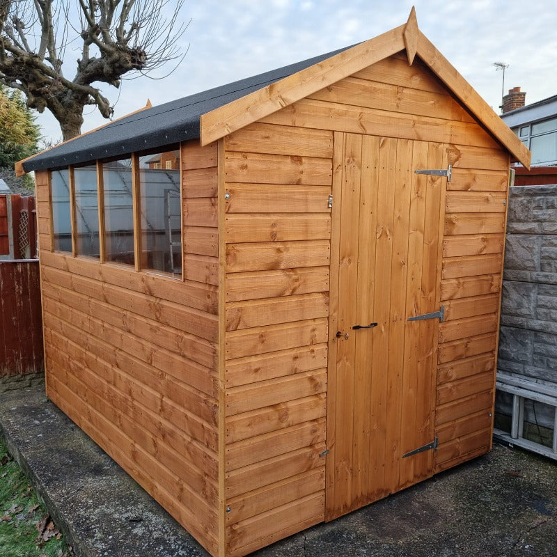 Bards 7' x 5' Popular Custom Apex Shed | Sheds.co.uk