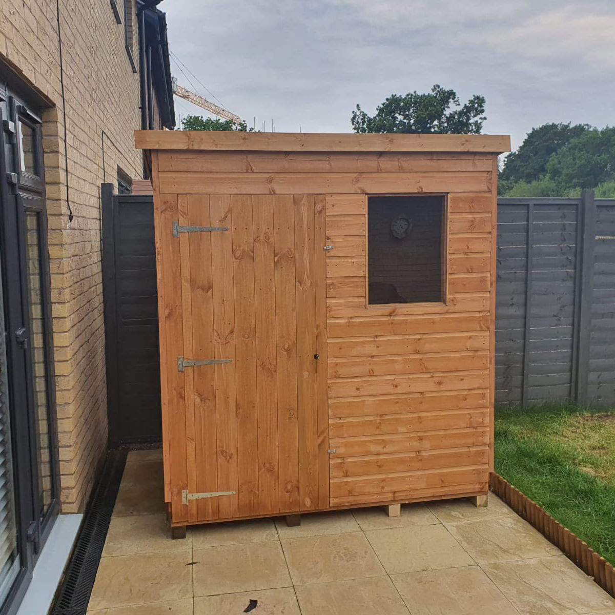 Bards 7' x 5' Popular Custom Pent Shed | Sheds.co.uk