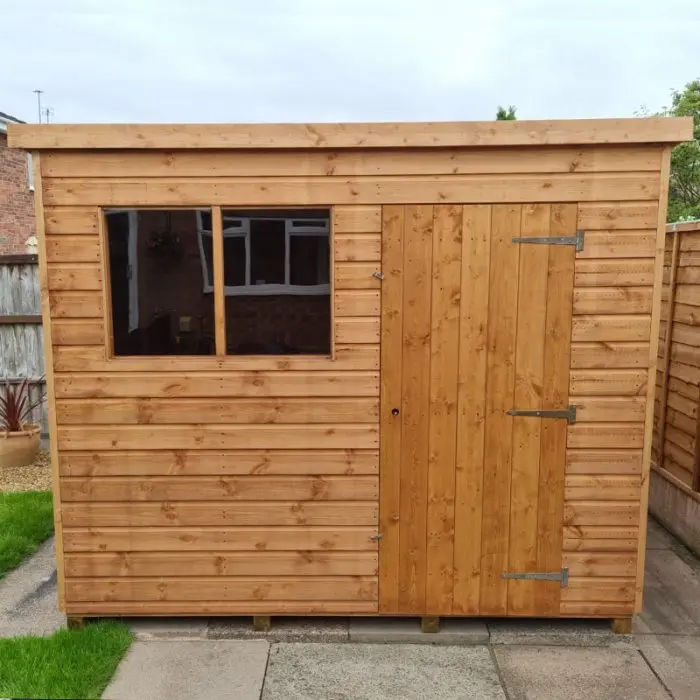 Bards 8' x 6' Popular Custom Pent Shed | Sheds.co.uk