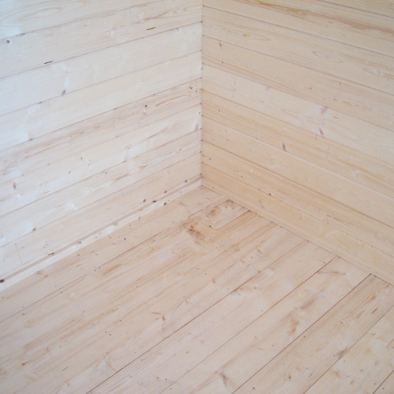 Loxley 3m x 3m Boston Log Cabin - 28mm | Sheds.co.uk