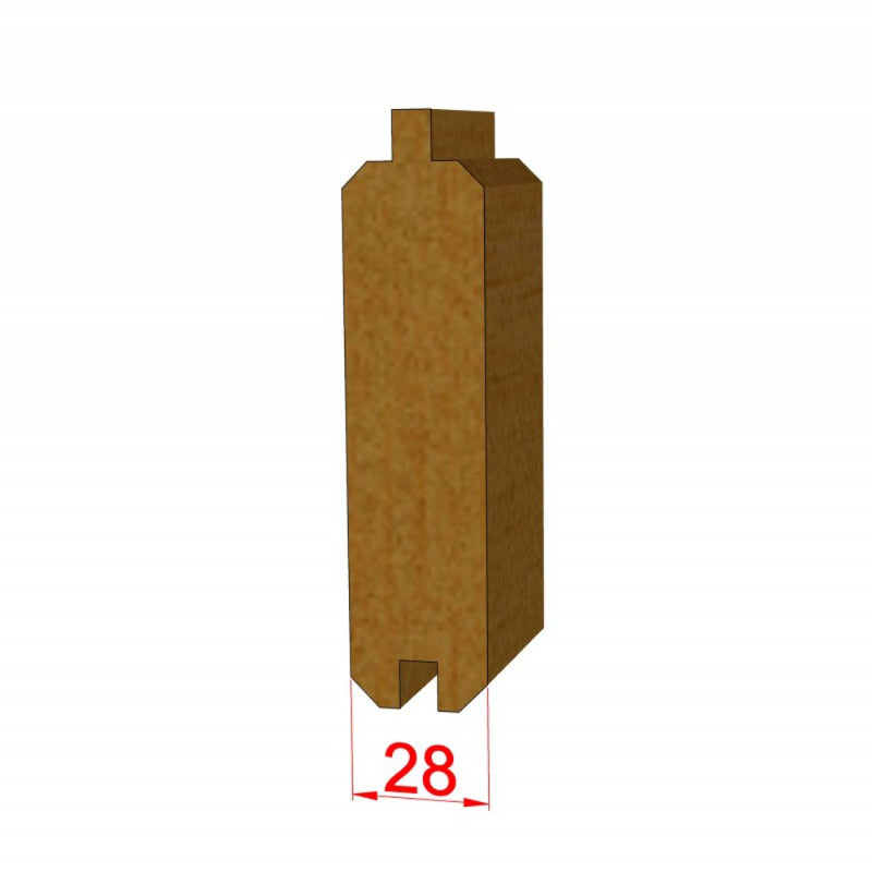 Loxley 3m x 2.4m Boston Log Cabin - 28mm | Sheds.co.uk