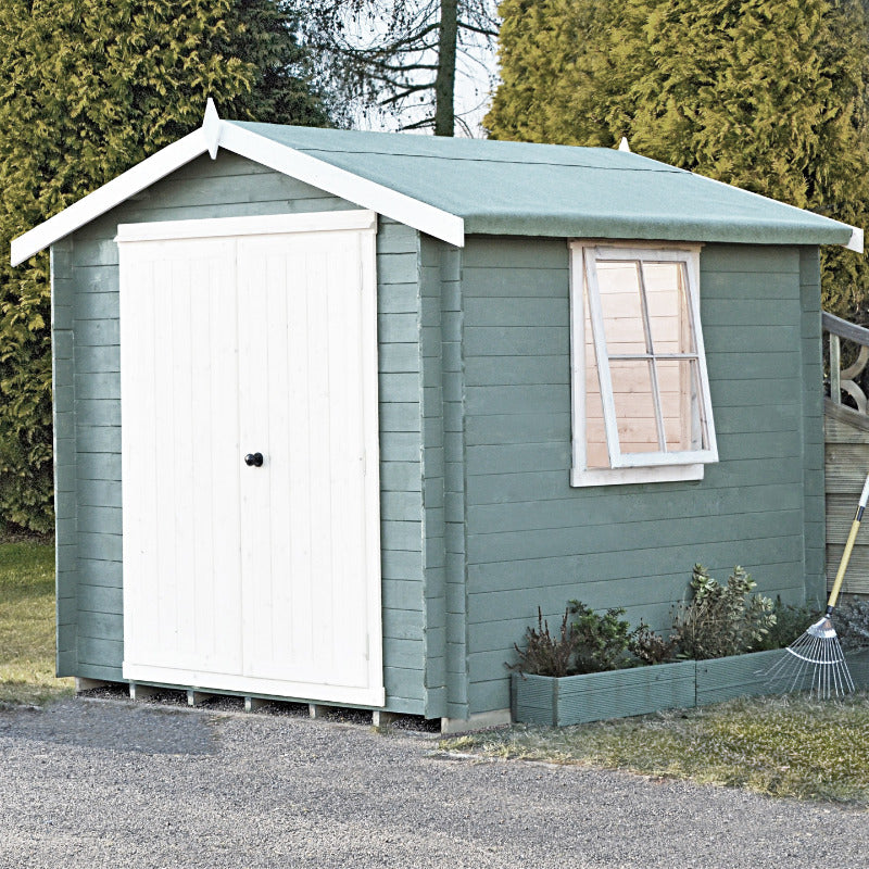 Loxley 3m x 3m Mansfield Log Cabin - 19mm | Sheds.co.uk