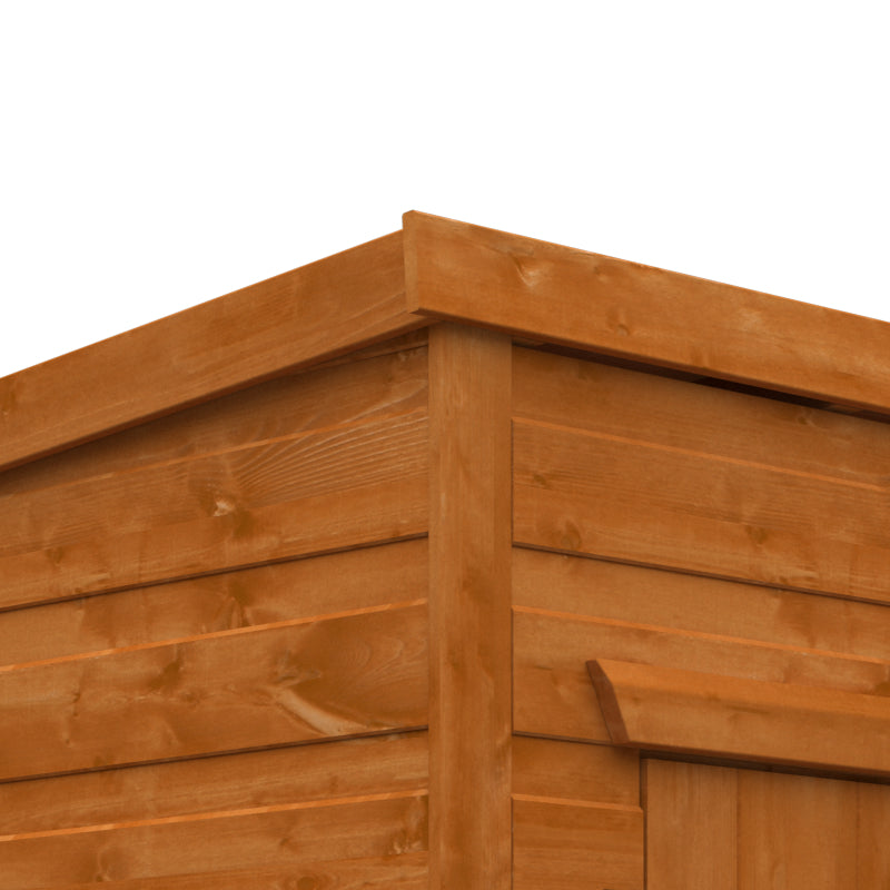 Redlands 5' x 6' Shiplap Modular Pent Bike Shed | Sheds.co.uk