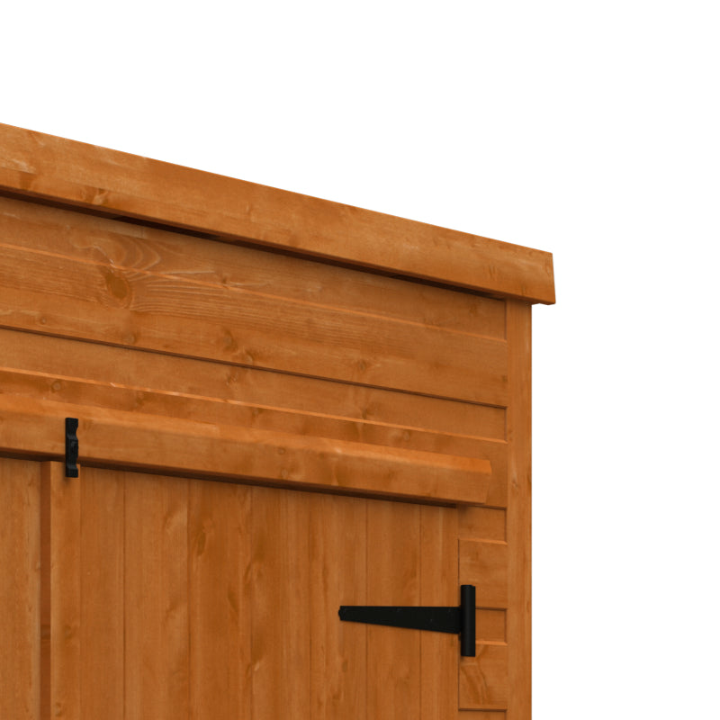 Redlands 5' x 6' Shiplap Modular Pent Bike Shed | Sheds.co.uk