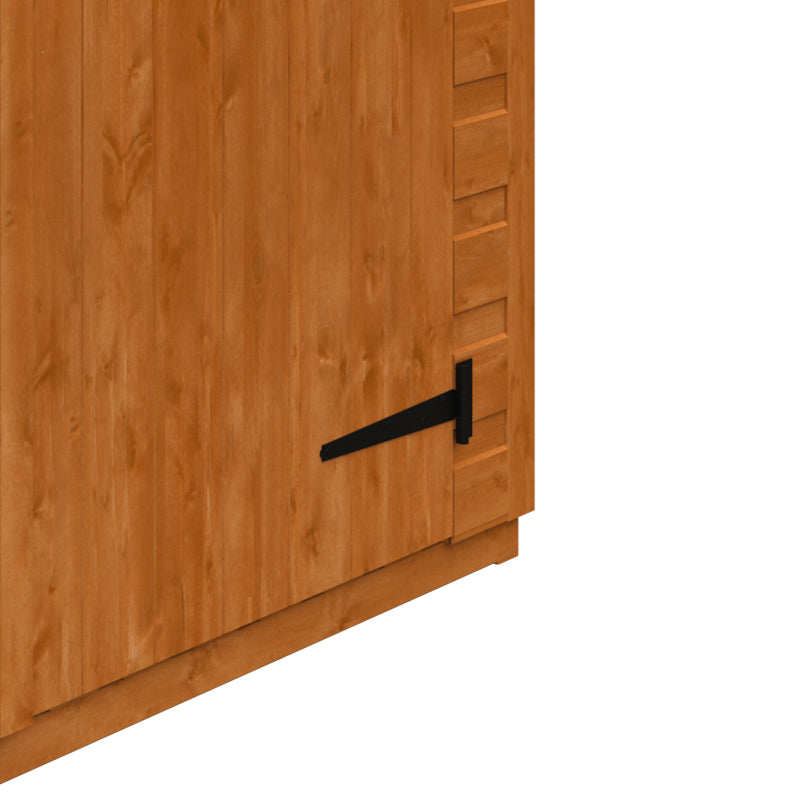 Redlands 5' x 6' Shiplap Modular Pent Bike Shed | Sheds.co.uk