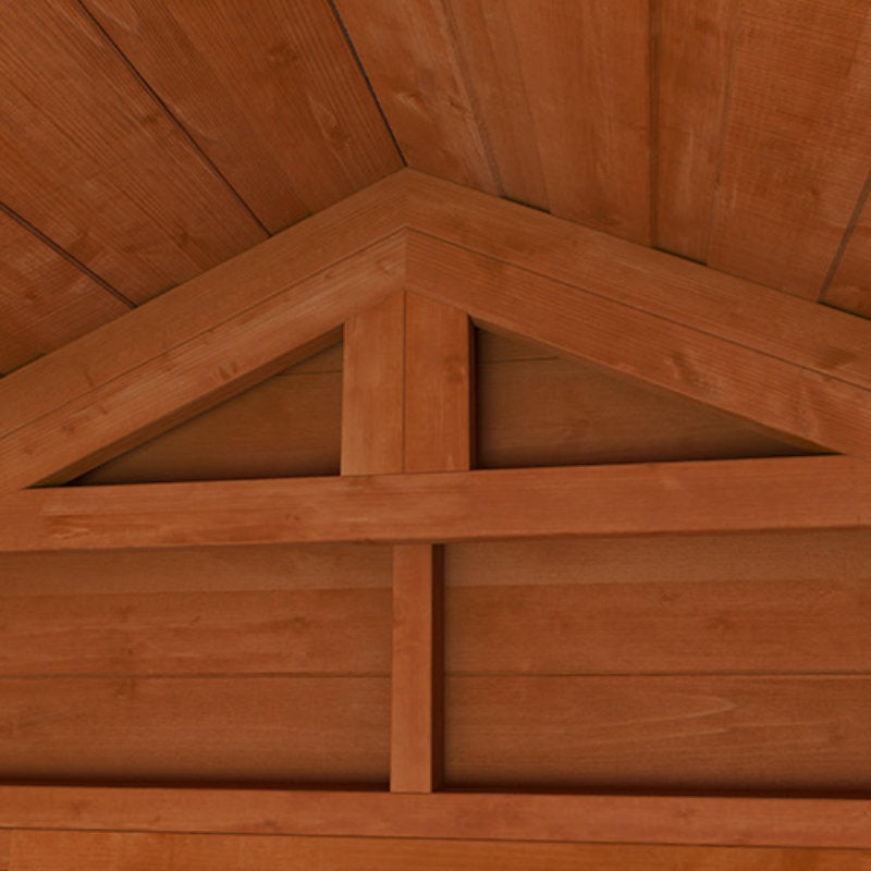 Redlands 5' x 6' Shiplap Modular Apex Bike Shed | Sheds.co.uk
