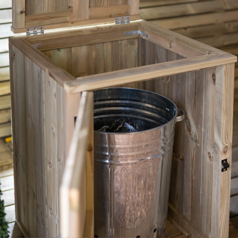 Garden Village Double Dustbin Store | Sheds.co.uk