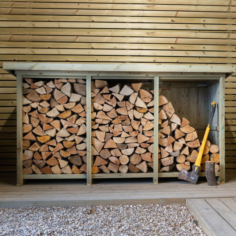 Garden Village Large Log Store | Sheds.co.uk
