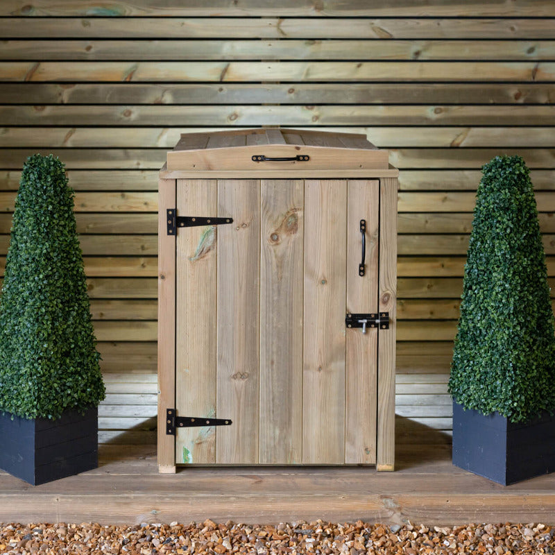 Garden Village Single Dustbin Store | Sheds.co.uk