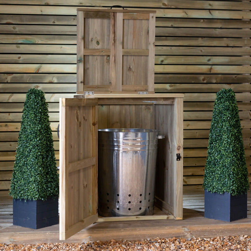 Garden Village Single Dustbin Store | Sheds.co.uk