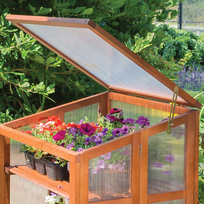 Rowlinson Hardwood Cold Frame | Sheds.co.uk