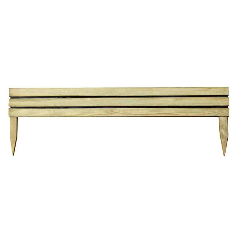 Hartwood 1.2m Slatted Edging | Sheds.co.uk
