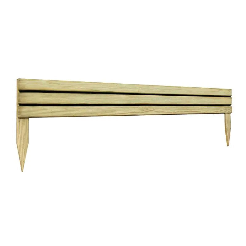 Hartwood 1.2m Slatted Edging | Sheds.co.uk