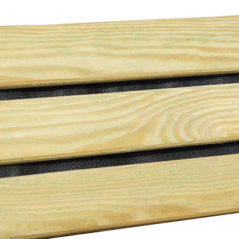 Hartwood 1.2m Slatted Edging | Sheds.co.uk