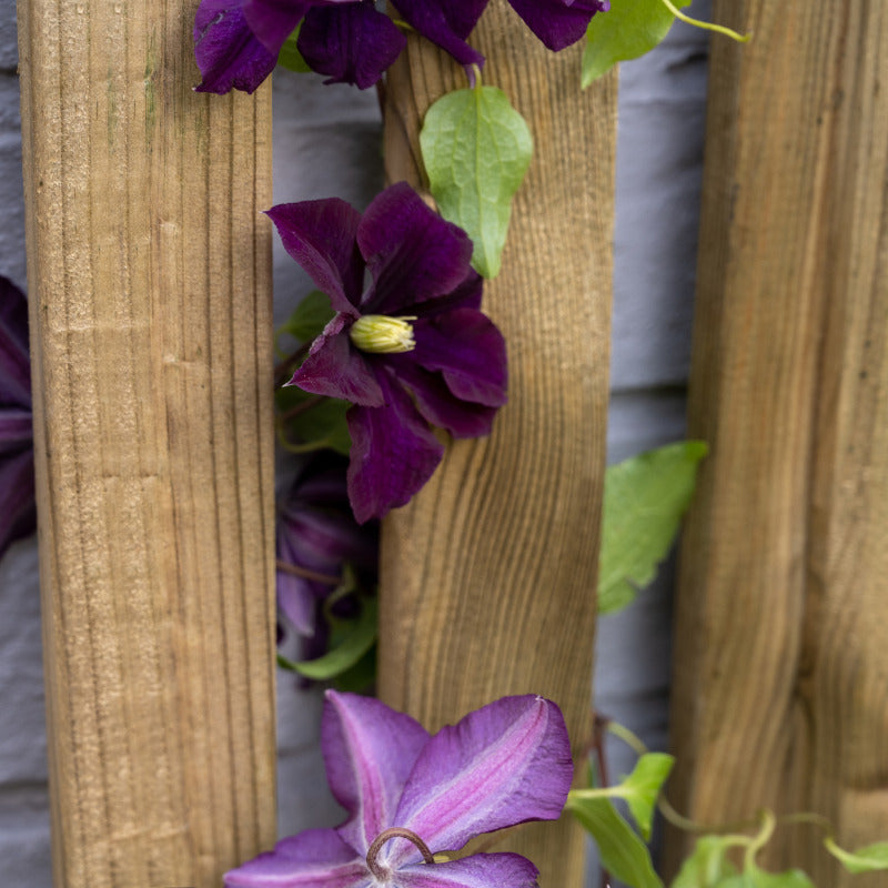 Hartwood 6' Pressure Treated Vertical Slatted Garden Screen | Sheds.co.uk