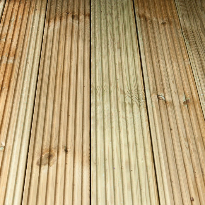 Hartwood 2.4m Deck Boards - Pack of 10 | Sheds.co.uk