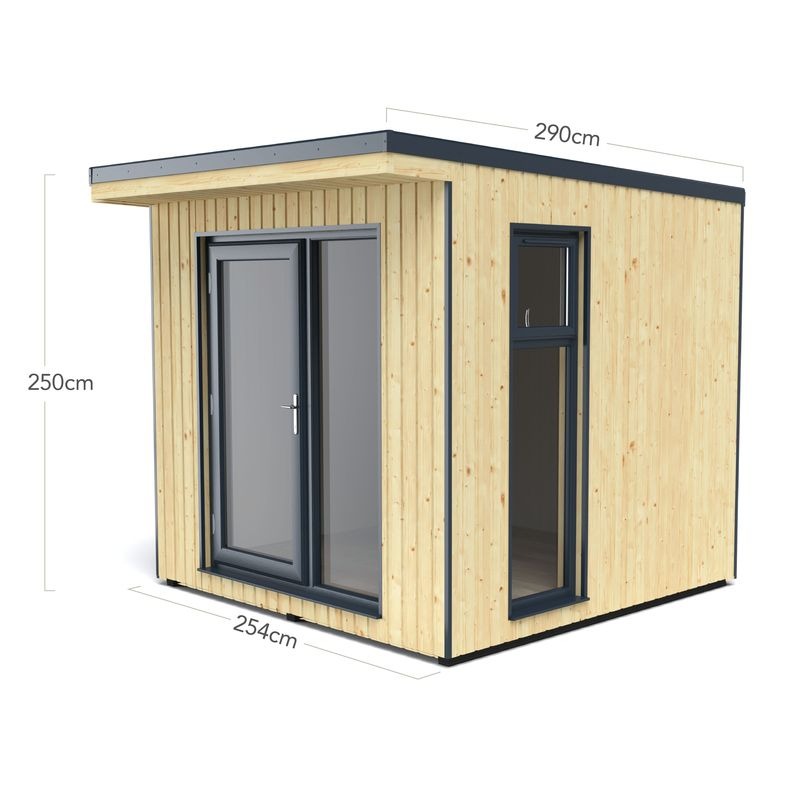 Hartwood 2.5m Insulated Home Office