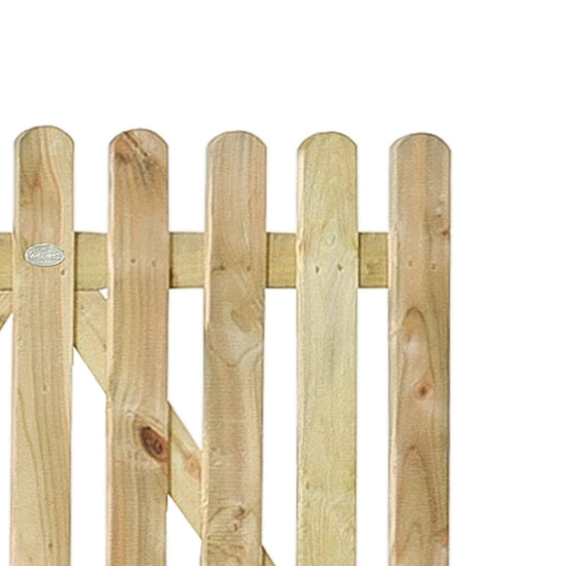 Hartwood 3' x 3' Heavy Duty Pale Picket Gate | Sheds.co.uk