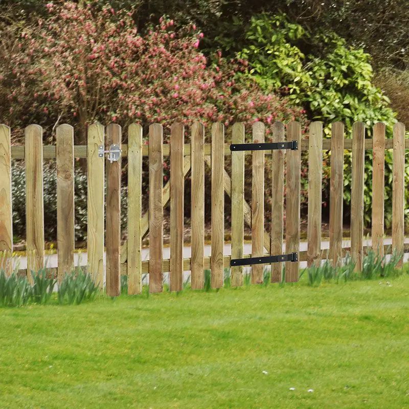 Hartwood 3' x 3' Pressure Treated Pale Picket Gate | Sheds.co.uk