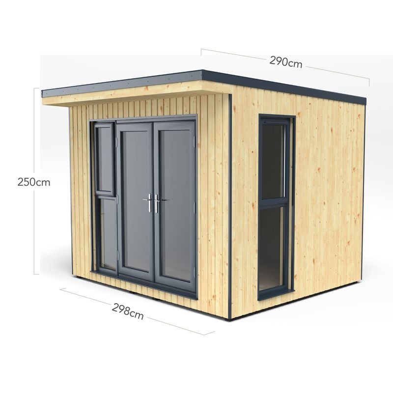 Hartwood 3m Premium Insulated Home Office