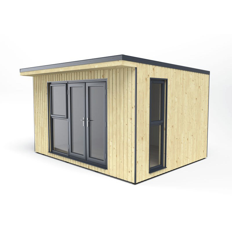 Hartwood 4m Premium Insulated Home Office | Sheds.co.uk