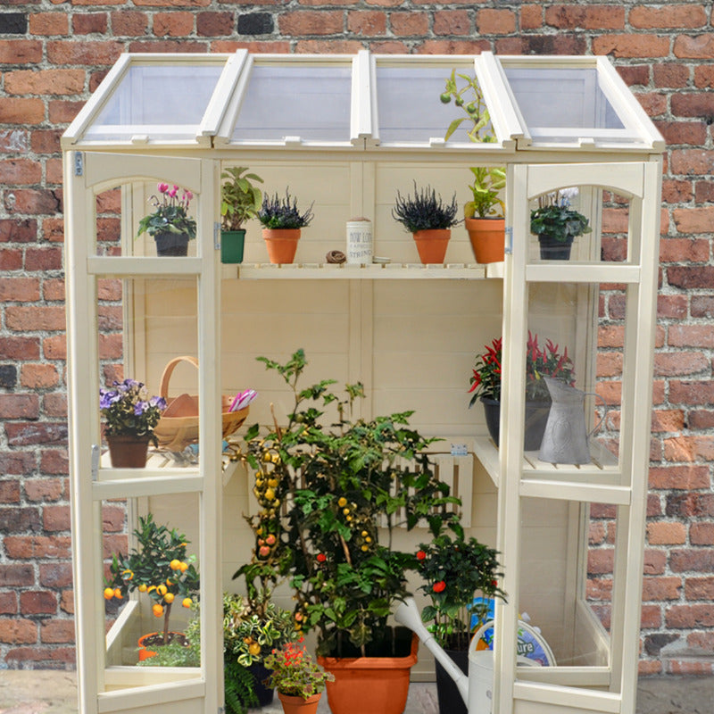 Hartwood 5' x 2' Victorian Tall Wall Greenhouse | Sheds.co.uk