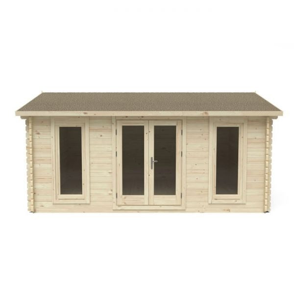 Hartwood 5m x 4m Newton Log Cabin | Sheds.co.uk