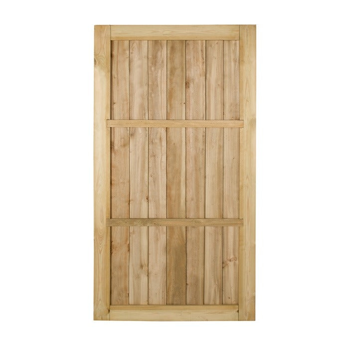Hartwood 6' x 3' Pressure Treated Feather Edge Gate | Sheds.co.uk