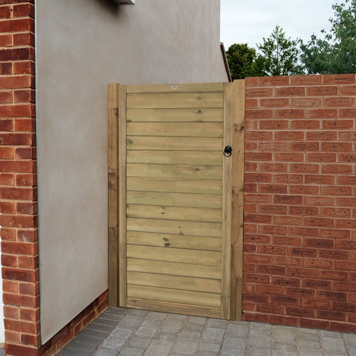 Hartwood 6' x 3' Pressure Treated Horizontal Tongue & Groove Gate | Sheds.co.uk