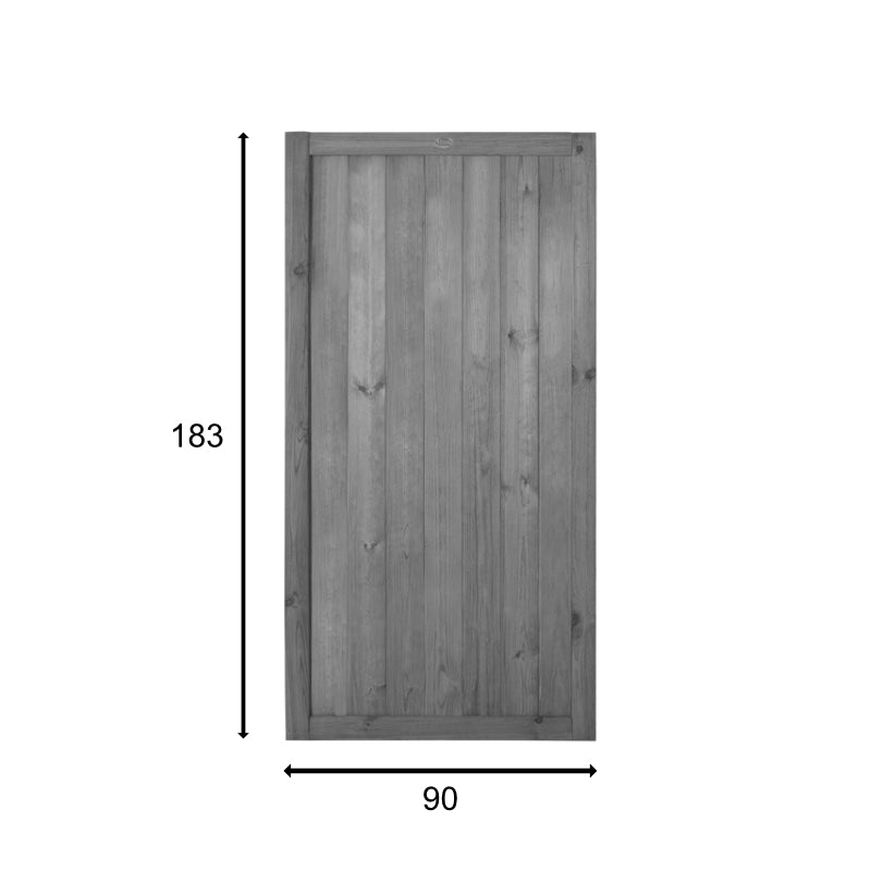 Hartwood 6' x 3' Pressure Treated Vertical Tongue & Groove Gate | Sheds.co.uk