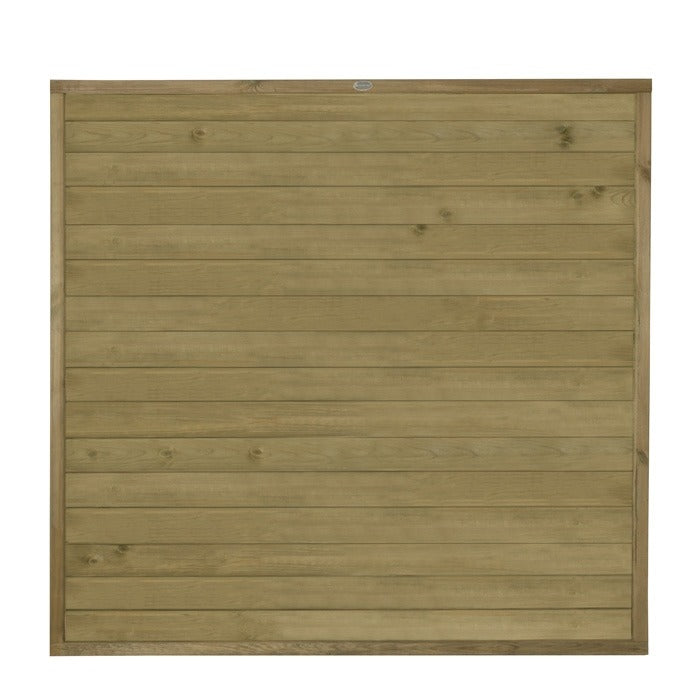 Hartwood 6' x 6' Pressure Treated Horizontal Tongue & Groove Fence Panel | Sheds.co.uk