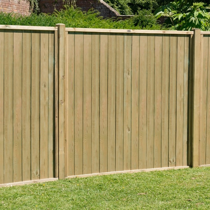 Hartwood 6' x 6' Vertical Tongue & Groove Pressure Treated Fence Panel | Sheds.co.uk