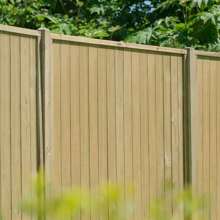 Hartwood 6' x 6' Vertical Tongue & Groove Pressure Treated Fence Panel | Sheds.co.uk