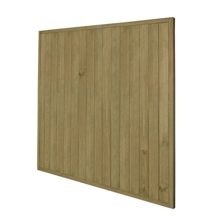 Hartwood 6' x 6' Vertical Tongue & Groove Pressure Treated Fence Panel | Sheds.co.uk