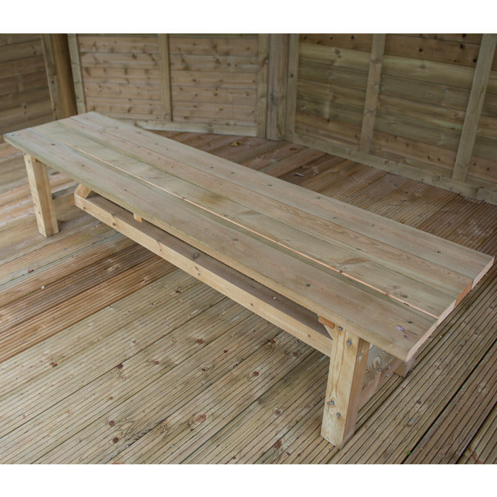 Hartwood 6m Premium Oval Gazebo With Timber Roof | Sheds.co.uk