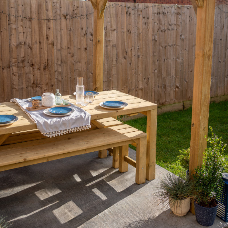 Hartwood Barton Garden Dining Set | Sheds.co.uk