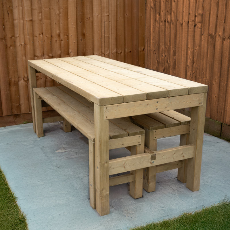 Hartwood Barton Garden Dining Set | Sheds.co.uk