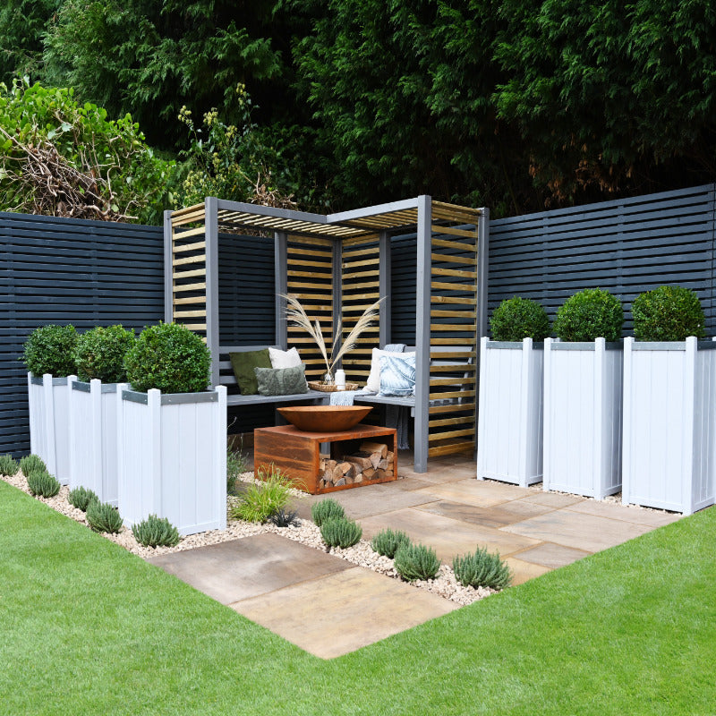 Hartwood Chester Corner Arbour Seat | Sheds.co.uk