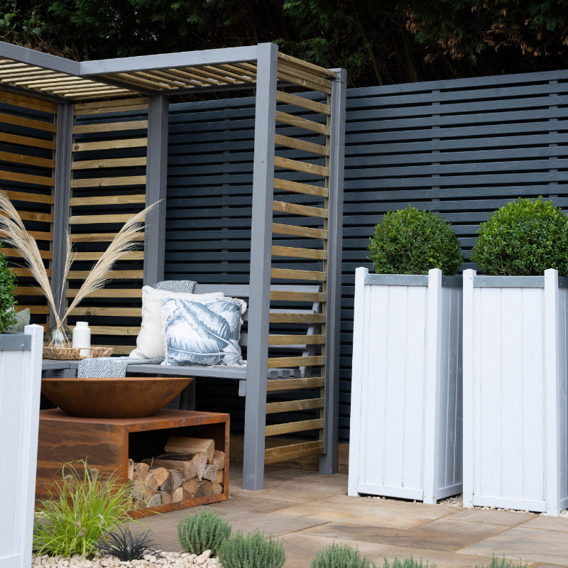 Hartwood Chester Corner Arbour Seat | Sheds.co.uk