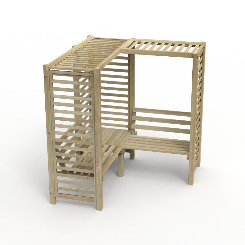 Hartwood Chester Corner Arbour Seat | Sheds.co.uk