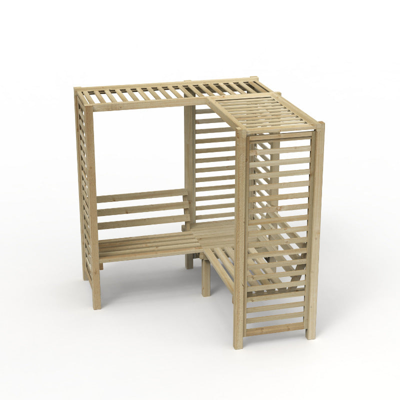 Hartwood Chester Corner Arbour Seat | Sheds.co.uk
