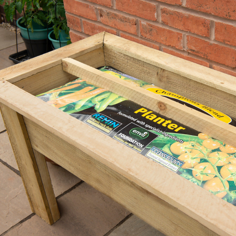 Hartwood Grow Bag Tray Container | Sheds.co.uk